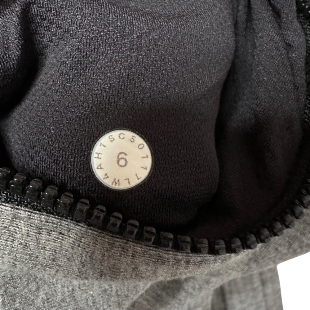 Lululemon NTS Jacket Heathered Grey/Black Women’s S Trending Athleisure Layering - Picture 15 of 15